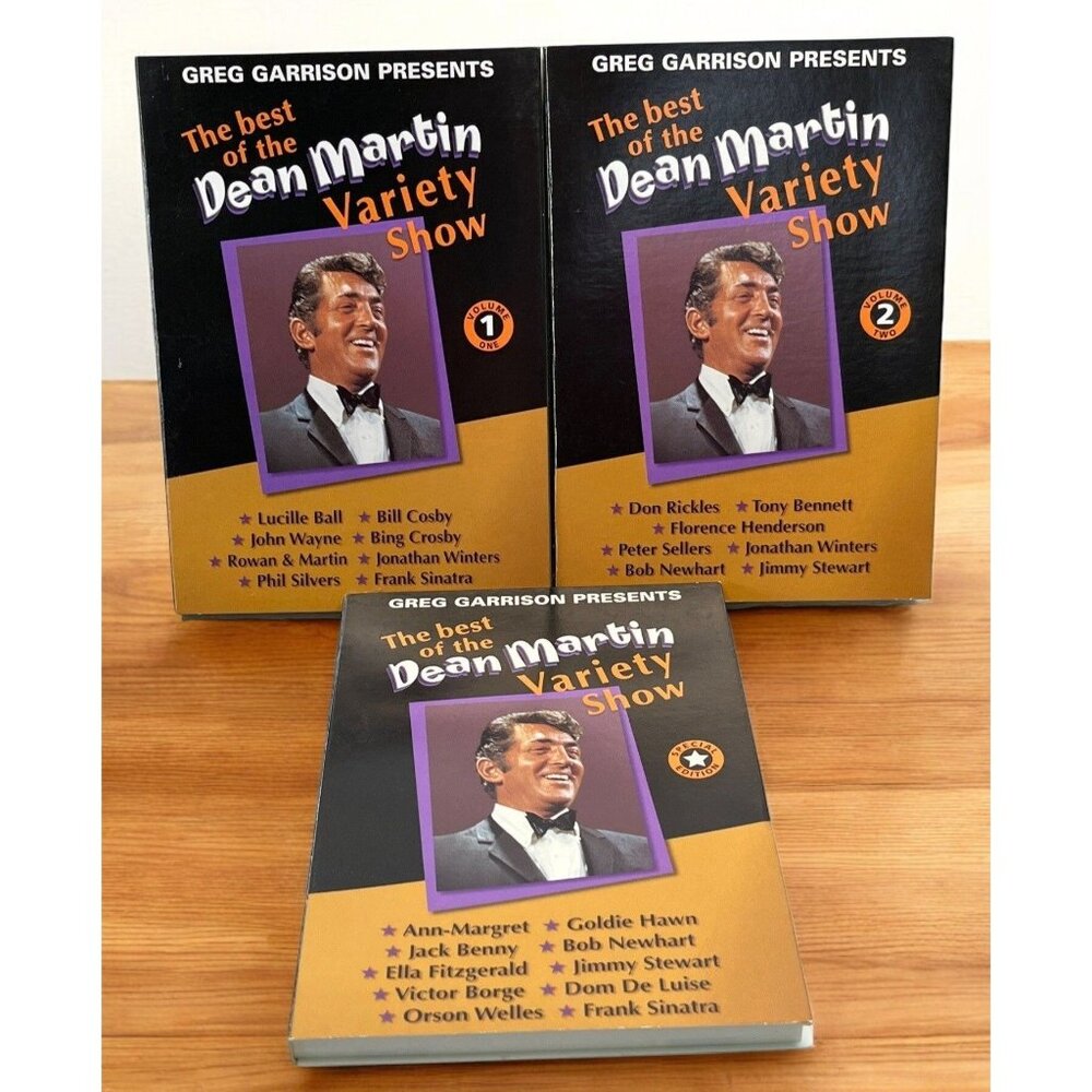The Best Of The Dean Martin Variety Show 3 DVDs Vol 1 & 2  Special Edition